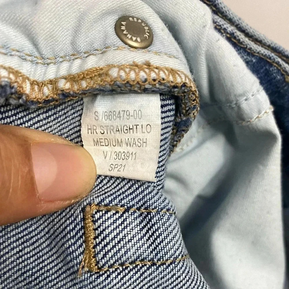 💚Banana Republic -High Rise Straight - cutoff shorts - US26 - Picture 2 of 9